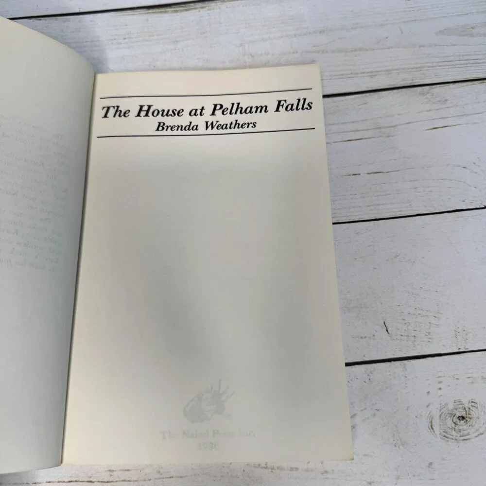 The House at Pelham Falls Brenda Weathers 1st Ed 1986 Naiad Press Lesbian Gothic